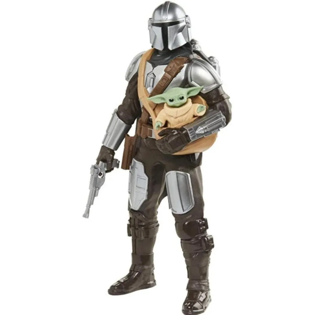 Star Wars Galactic Action The Mandalorian ve Grogu Figür F5194