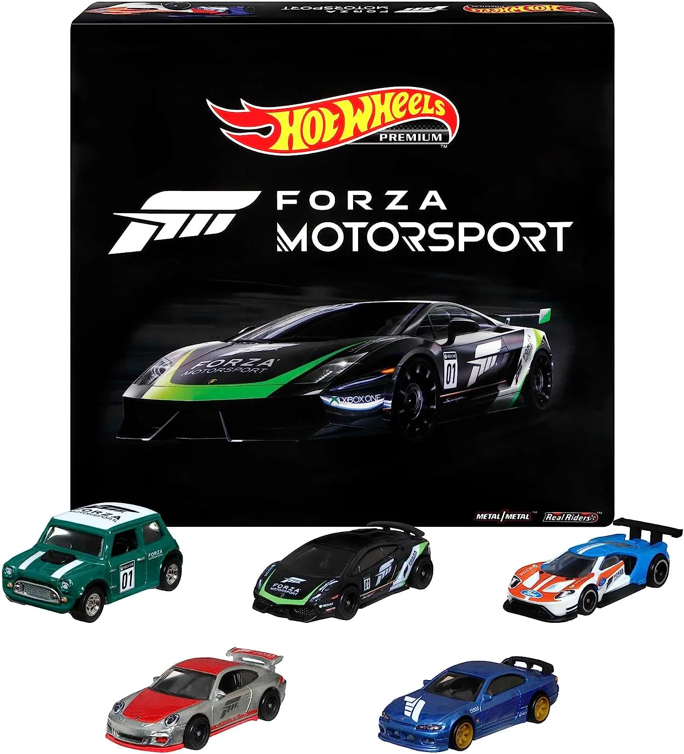 Hot Wheels Premium Forza Motorsport 5 Araç Kutulu Set - Görsel 2