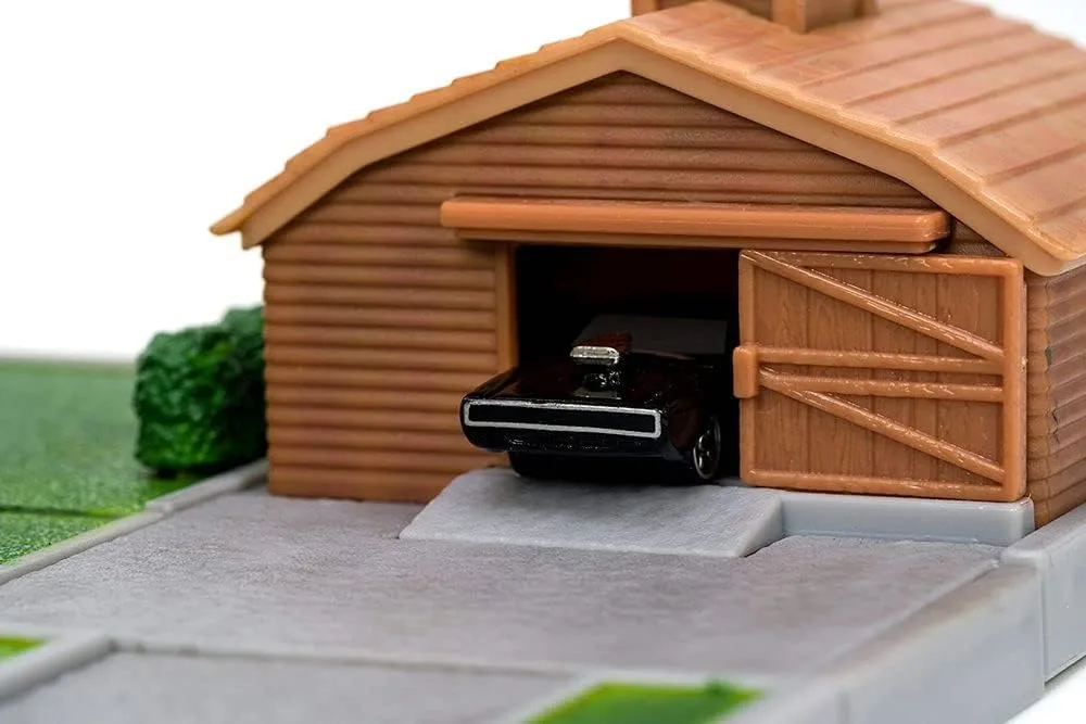 Jada Toys - Fast and Furious Nano Scene Dom Toretto House Diorama Set 1/87 - Görsel 6