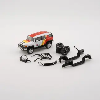 BM Creations 1/64 - Toyota 2015 FJ Cruiser - White w/logo-LHD