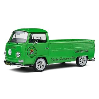 Solido 1/18 - Volkswagen T2 Pick-Up Green Custom – 1968