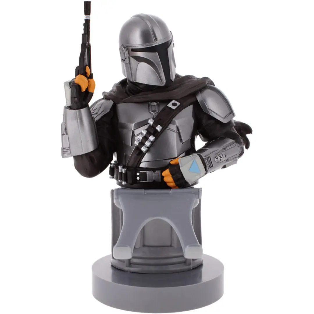 Cable Guys - Star Wars The Mandalorian Telefon ve Kontrolör Tutucu Büst 21 cm