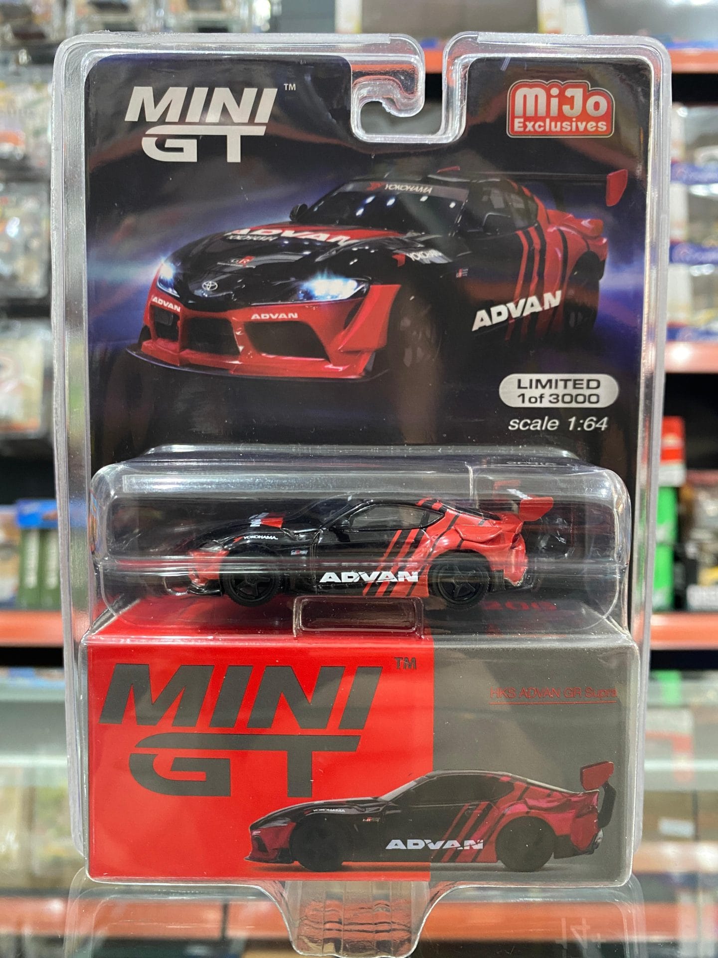 ミニカー 1/64 Mini GT HKS ADVAN GR Supra RHD MINIGT.com – Welcome to the World of 1:64!