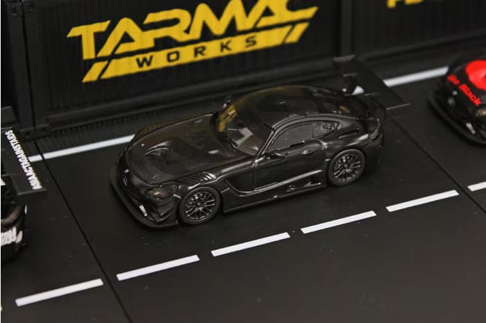 Tarmac Works - Mercedes-Benz AMG GT3 #3 4'lü Araç Seti, Pit Lane Diorama 1:64 - Görsel 5