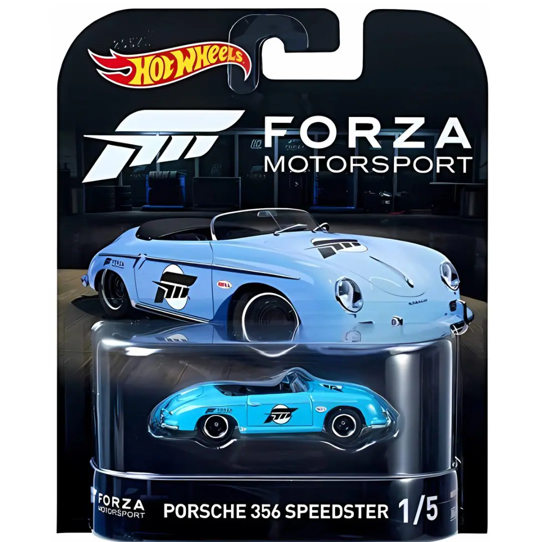 Hot Wheels Retro Forza Motorsport Porsche 356 Speedster 1/5 1:64