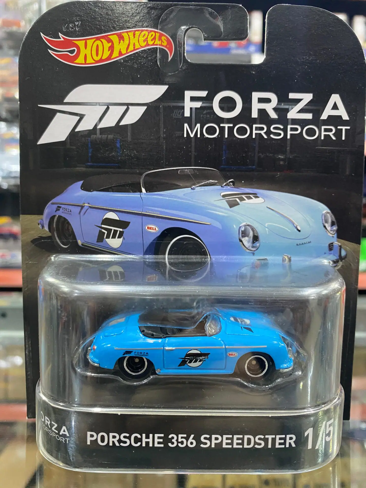 Hot Wheels Retro Forza Motorsport Porsche 356 Speedster 1/5 1:64 - Görsel 3