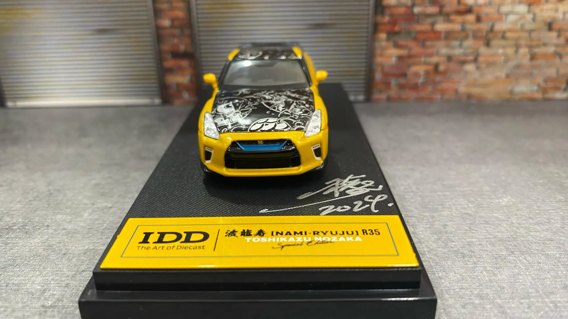 IDD x IDE 2024 – Nissan Skyline GT-R (R35) – Toshikazu Nozaka Special Edition (Nami-Ryuju) – XO (XTRAORDINARY) 800 adet limitli - Görsel 6