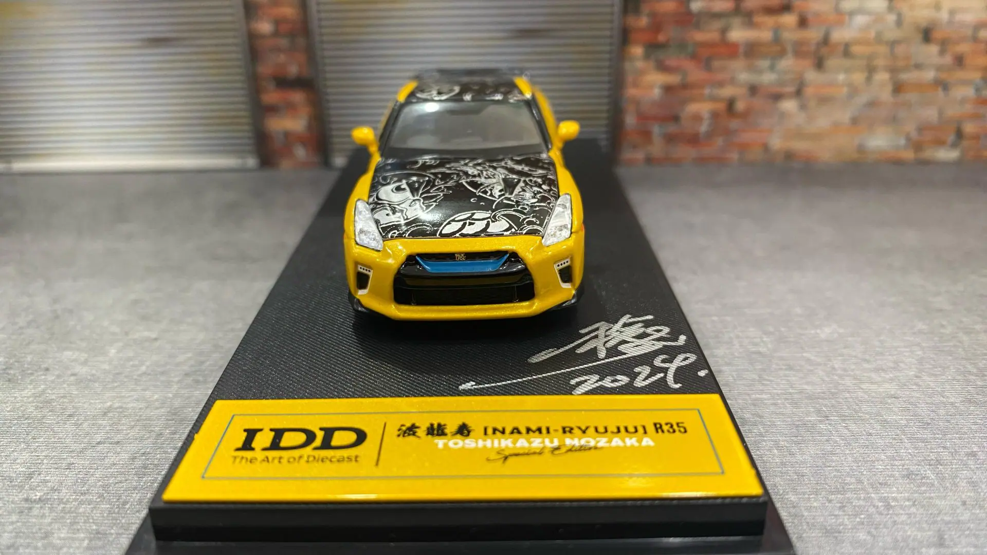 IDD x IDE 2024 – Nissan Skyline GT-R (R35) – Toshikazu Nozaka Special Edition (Nami-Ryuju) – XO (XTRAORDINARY) 800 adet limitli - Görsel 11