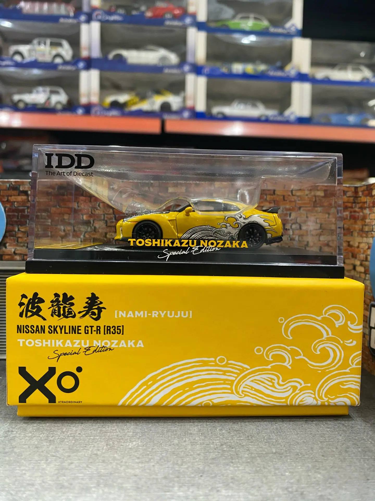 IDD x IDE 2024 – Nissan Skyline GT-R (R35) – Toshikazu Nozaka Special Edition (Nami-Ryuju) – XO (XTRAORDINARY) 800 adet limitli - Görsel 13