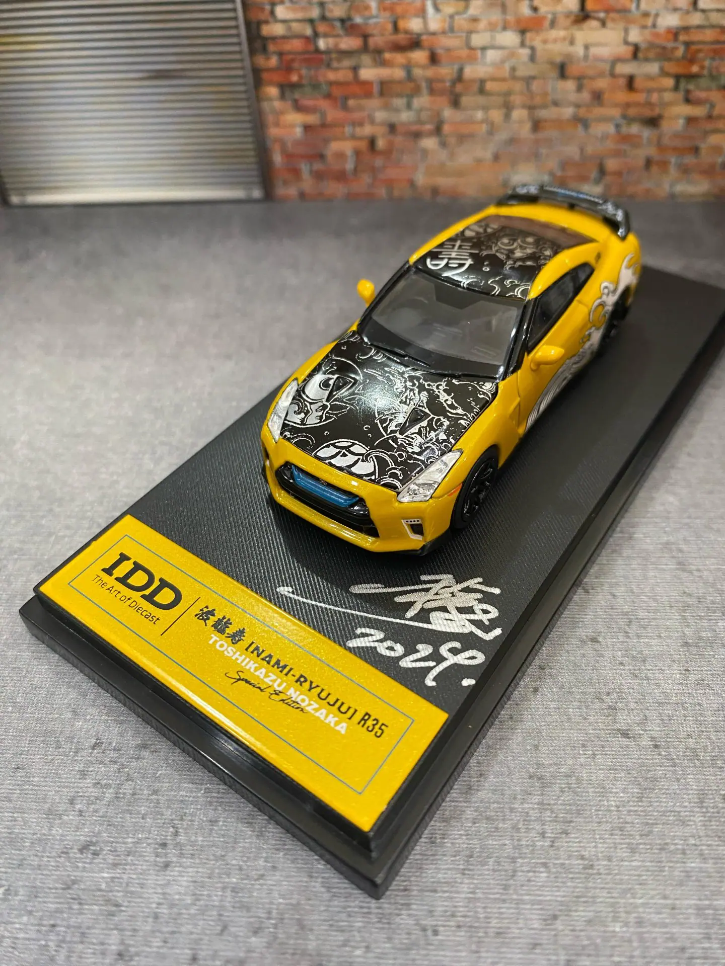IDD x IDE 2024 – Nissan Skyline GT-R (R35) – Toshikazu Nozaka Special Edition (Nami-Ryuju) – XO (XTRAORDINARY) 800 adet limitli - Görsel 14