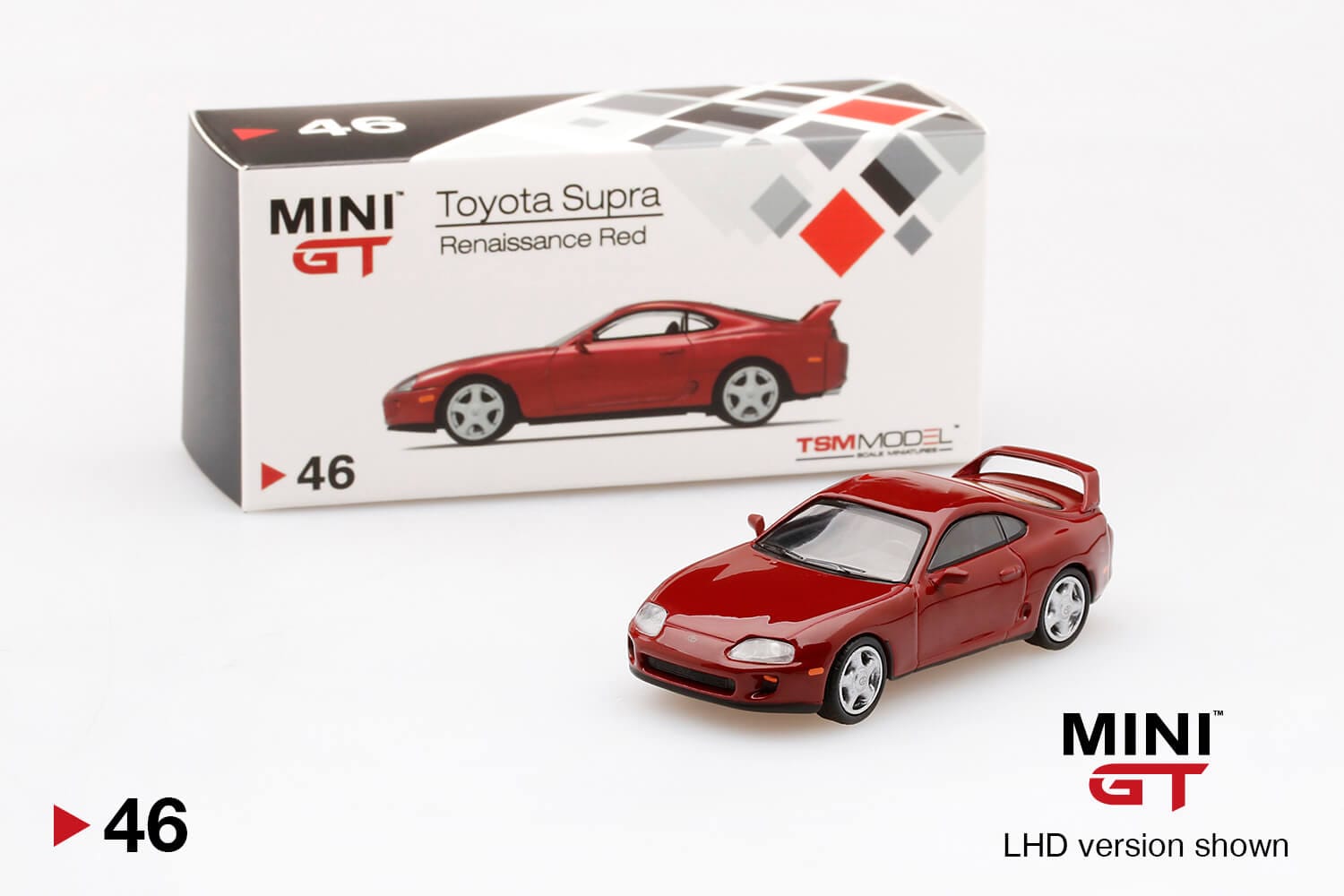 Mini GT - Toyota Supra (JZA80) Renaissance Red - 1/64 - Kuzucu Gaming