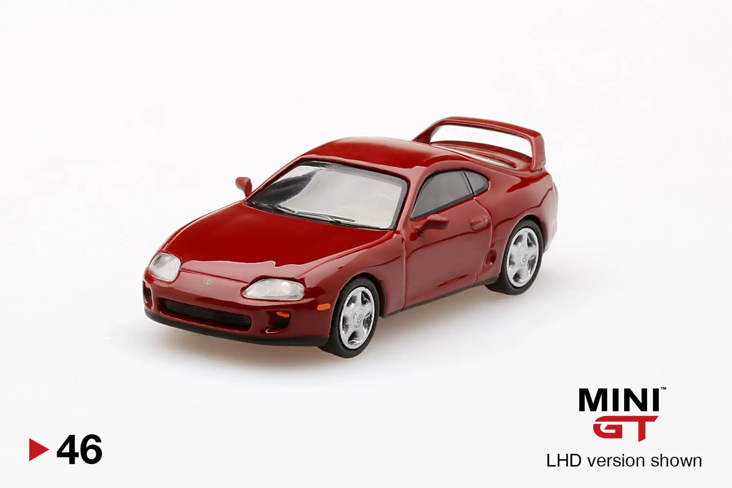 Mini GT - Toyota Supra (JZA80) Renaissance Red - 1/64 - Görsel 3