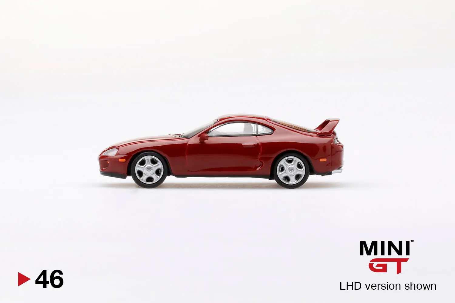 Mini GT - Toyota Supra (JZA80) Renaissance Red - 1/64 - Görsel 5