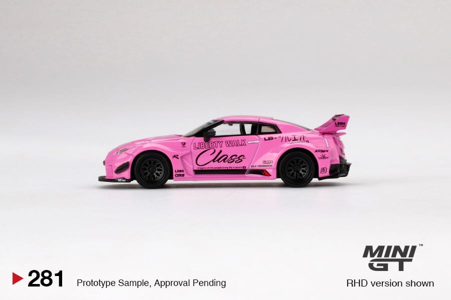 MINIGT LB★WORKS NissanGT-R R35 Pink pig image_dff6237f-118d-41a4-90a9-