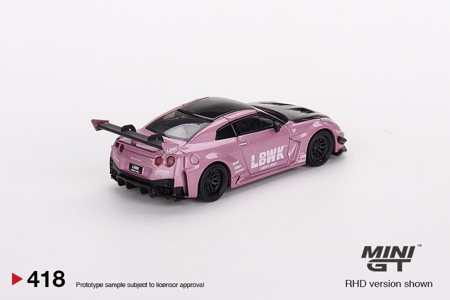 Mini GT - LB-Silhouette WORKS GT NISSAN 35GT-RR Ver.2 Passion Pink