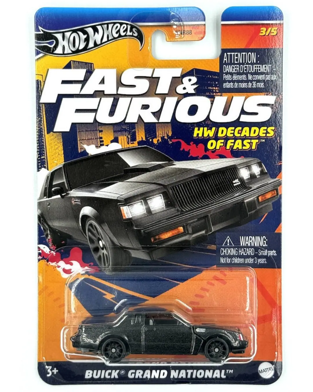 Hot Wheels - Fast and Furious HW Decades of Fast 5 Araçlık Set - 1/64 - Görsel 5