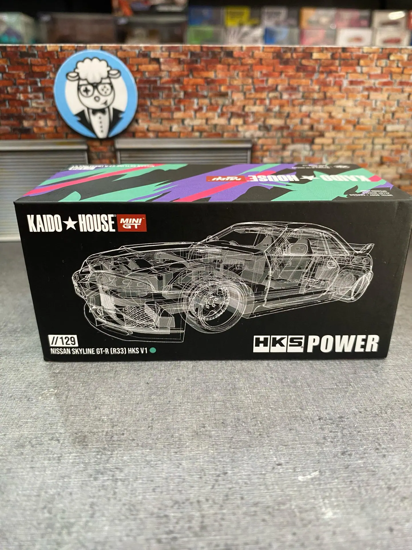 Mini GT - Chase! Mini GT x Kaido House Nissan Skyline GT-R R33 HKS V1 Power - 1/64 - Görsel 3