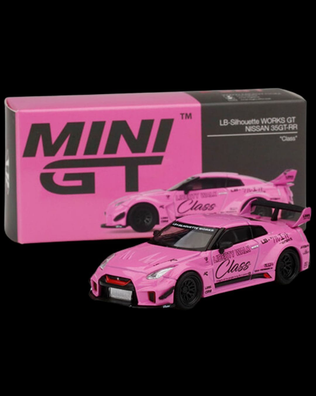 MiNiGT LBWORKS Nissan GT-R オープニングエディション Mini GT - LB☆WORKS Nissan GT-R (R35) Matte White - Kuzucu Gaming