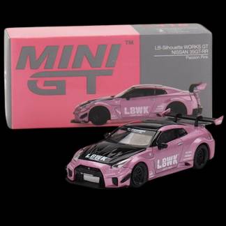 Mini GT - LB-Silhouette WORKS GT NISSAN 35GT-RR Ver.2 Passion Pink - 1/64