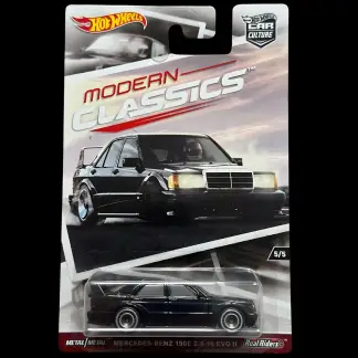 Hot Wheels Premium- 2017 Modern Classics MERCEDES BENZ 190E 2.5-16 EVO II Car Culture - 1/64