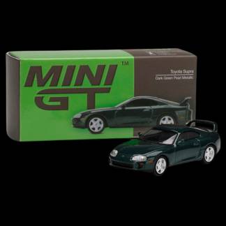 Mini GT - Toyota Supra (JZA80) Dark Green Pearl Metallic - 1/64