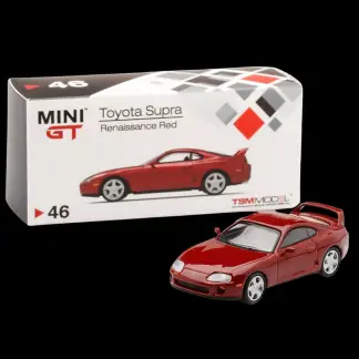 Mini GT - Toyota Supra (JZA80) Renaissance Red - 1/64
