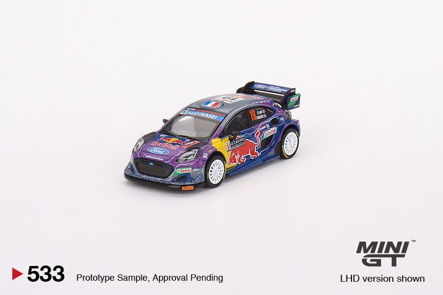 Mini GT - Ford Puma Rally1 #19 M-Sport Ford WRT 2022 Rally