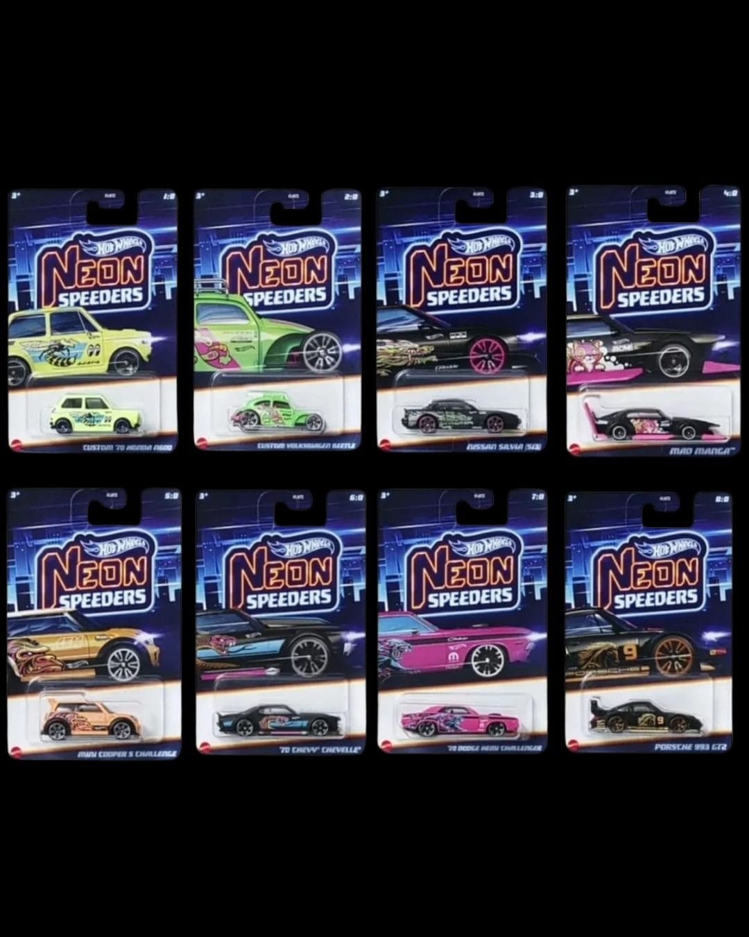 Hot Wheels Uzun Kart - Neon Speeders - 2025 - 1/64 - Kuzucu Gaming