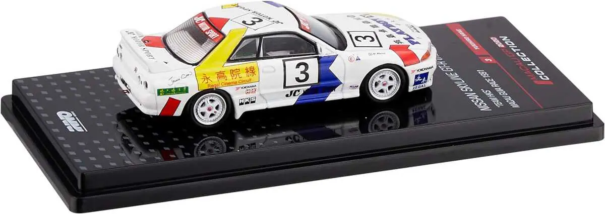 Inno64 - Nissan Skyline GT-R (R32) #3 "Team HKS" Macau Guia Race 1991 - 1/64 - Görsel 4