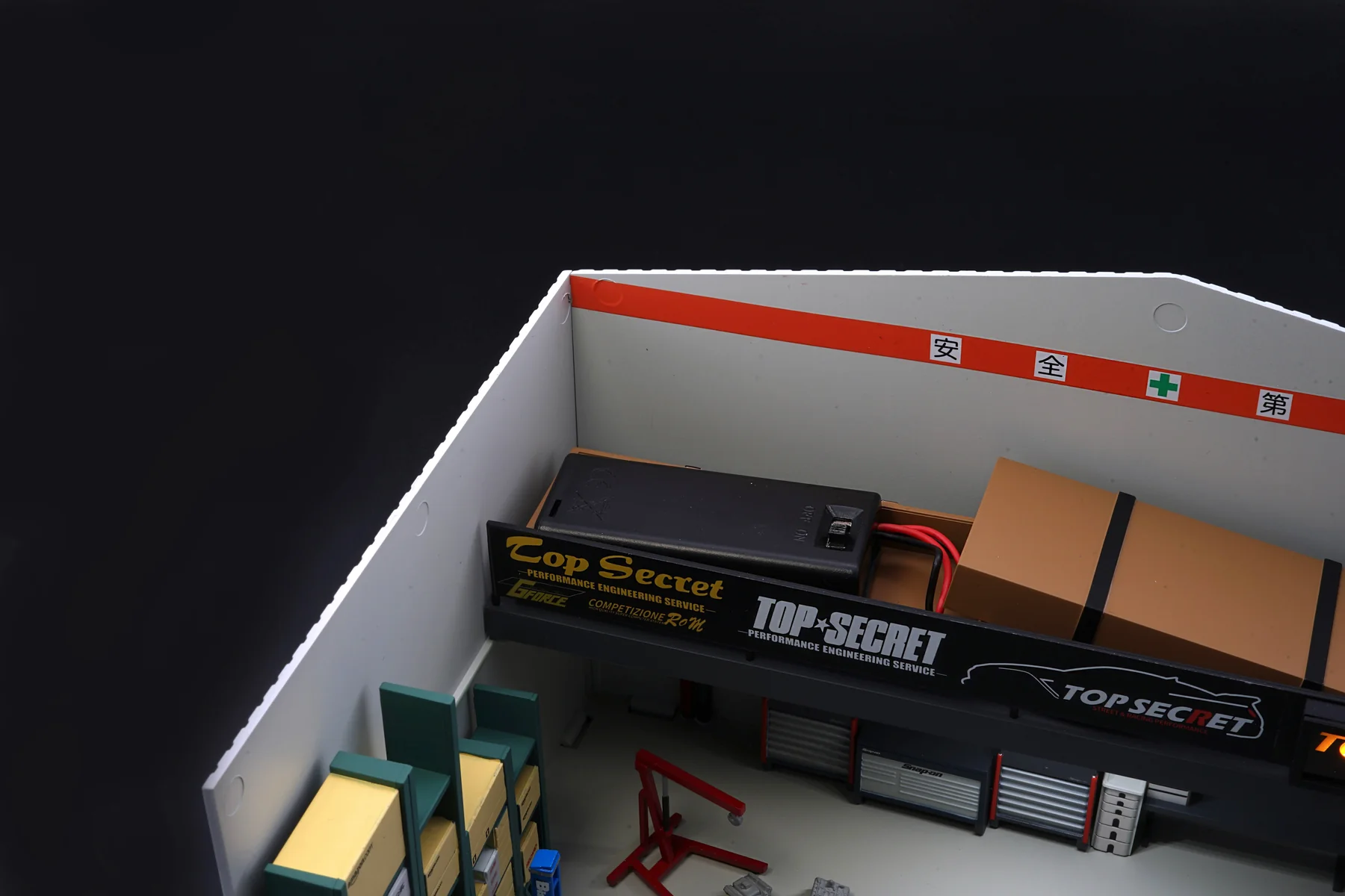 BM Creations 1/64 TOP SECRET Diorama Garage TOKYO AUTO SALON 2026 - Görsel 6