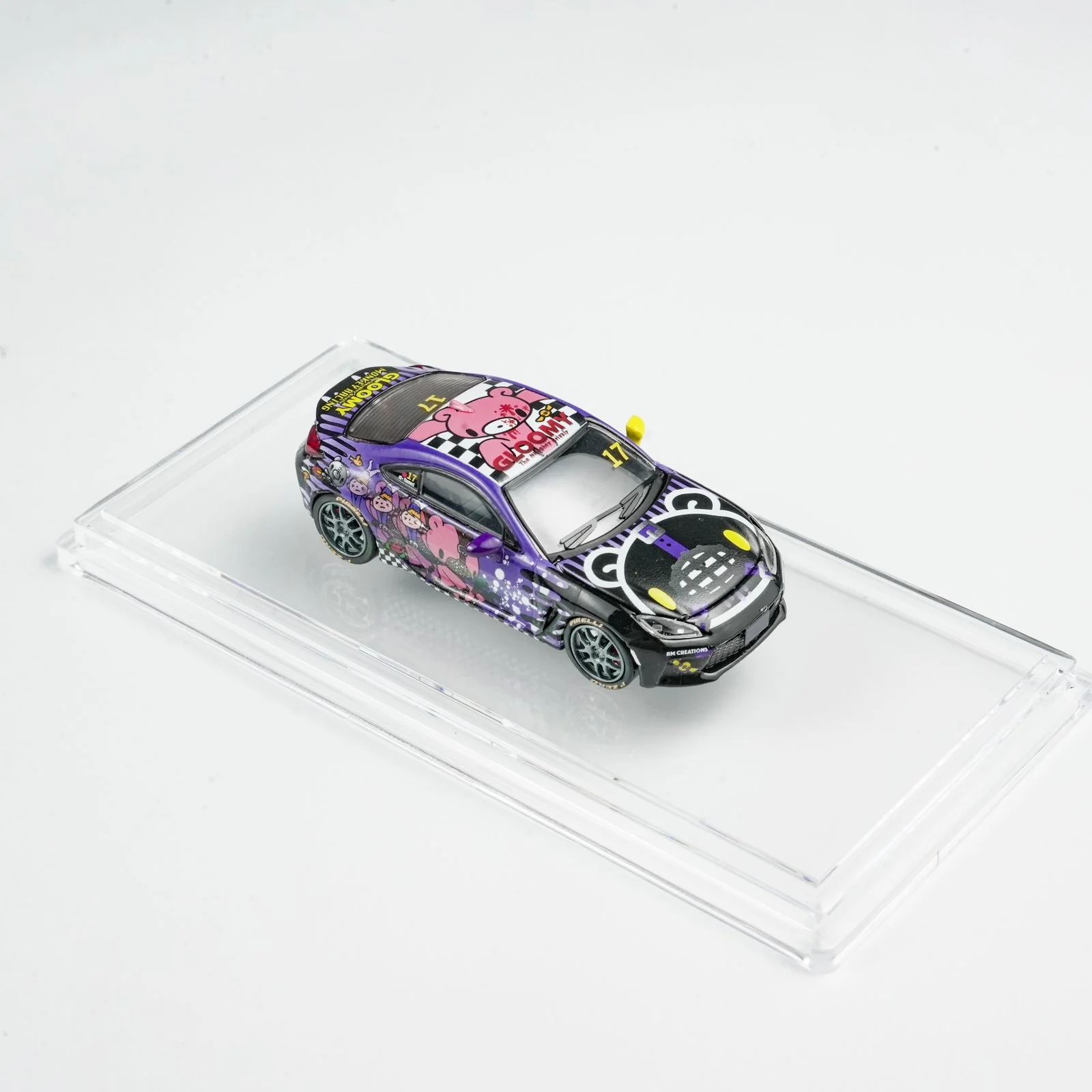 BM Creations - Toyota GR86 X GLOOMY BEAR MACAU GP 2025 Roadsport Challenge - BLK - 1/64 - Görsel 10