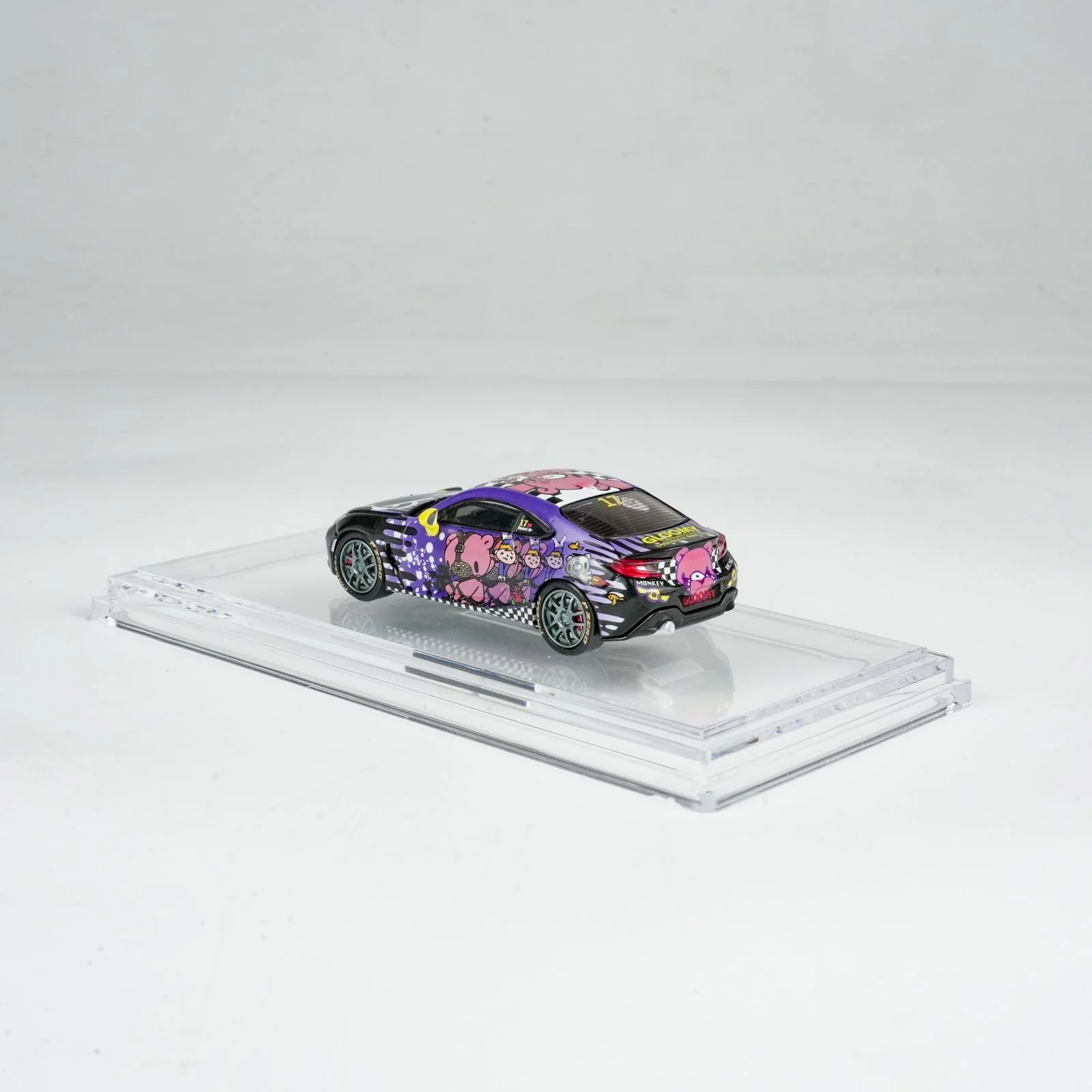 BM Creations - Toyota GR86 X GLOOMY BEAR MACAU GP 2025 Roadsport Challenge - BLK - 1/64 - Görsel 13