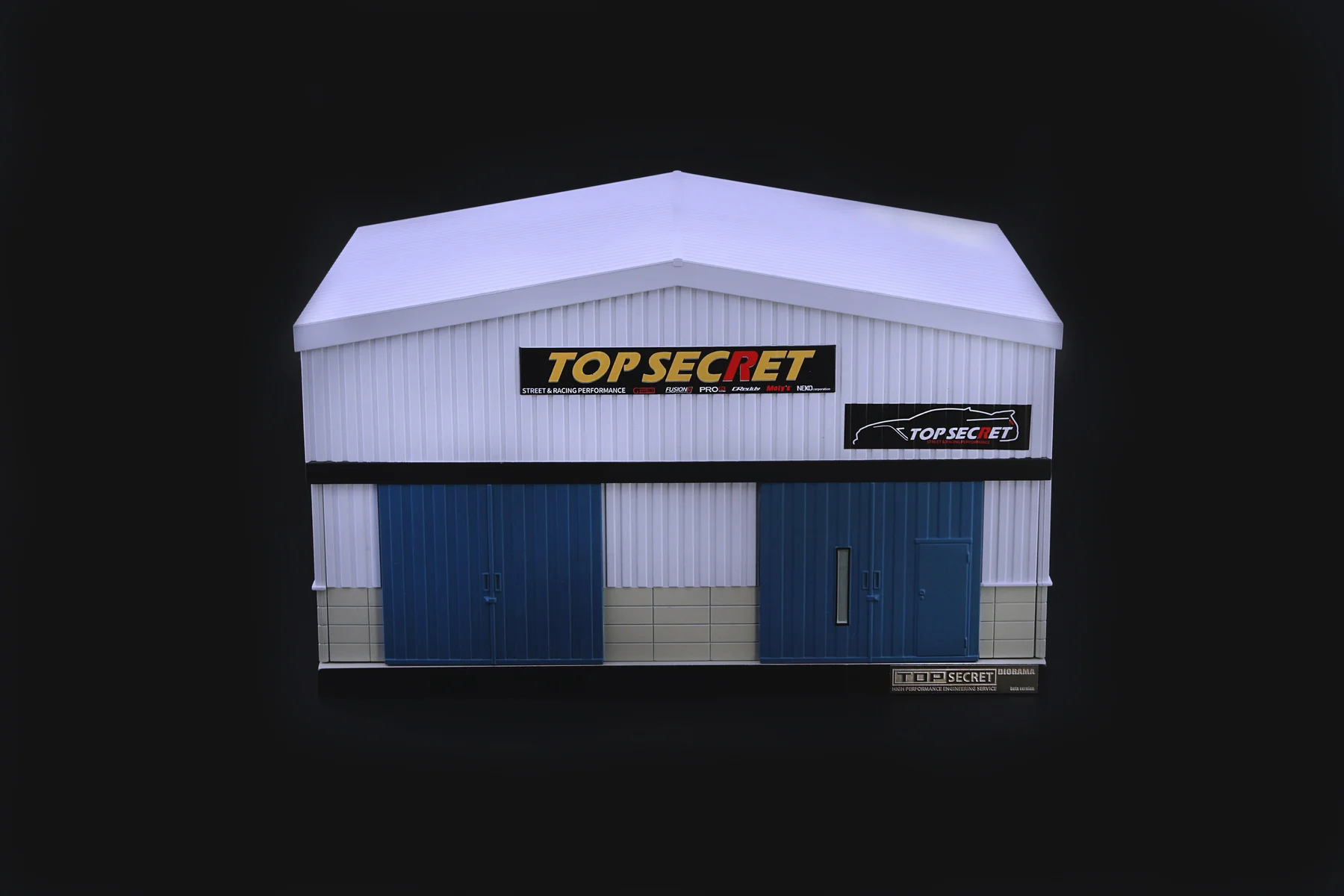 BM Creations 1/64 TOP SECRET Diorama Garage TOKYO AUTO SALON 2026 - Görsel 2