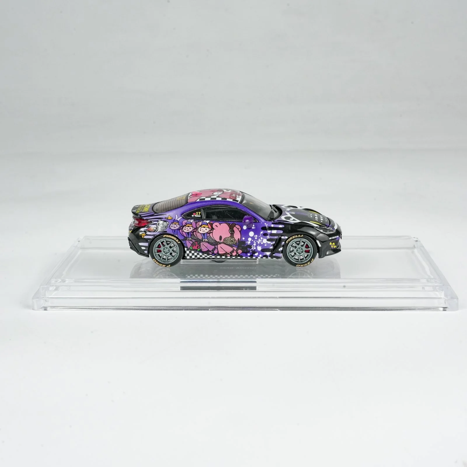 BM Creations - Toyota GR86 X GLOOMY BEAR MACAU GP 2025 Roadsport Challenge - BLK - 1/64 - Görsel 6
