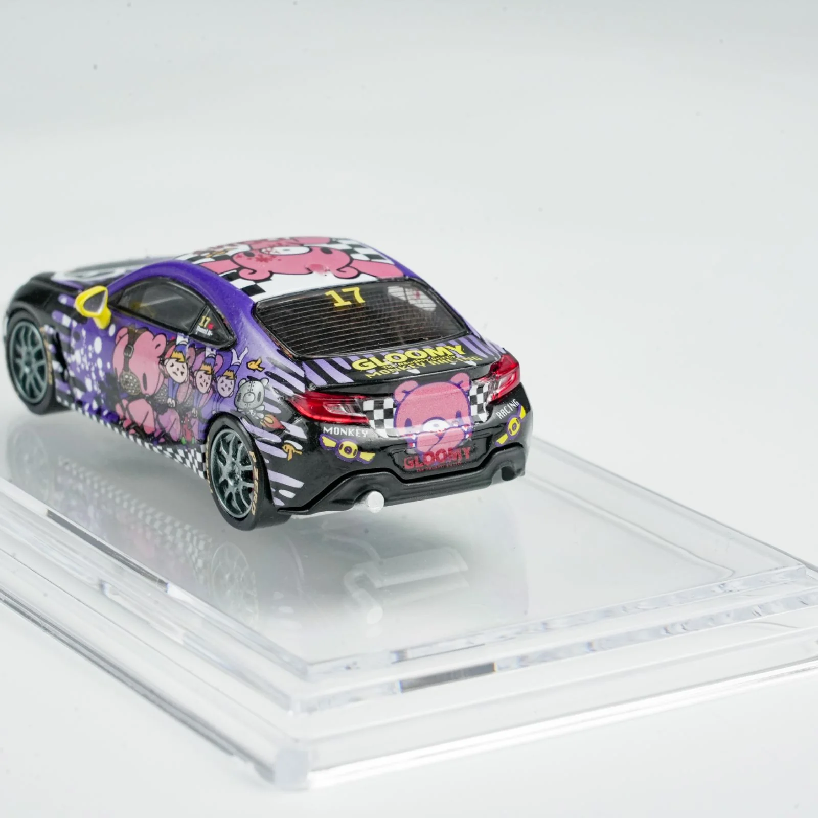 BM Creations - Toyota GR86 X GLOOMY BEAR MACAU GP 2025 Roadsport Challenge - BLK - 1/64 - Görsel 9