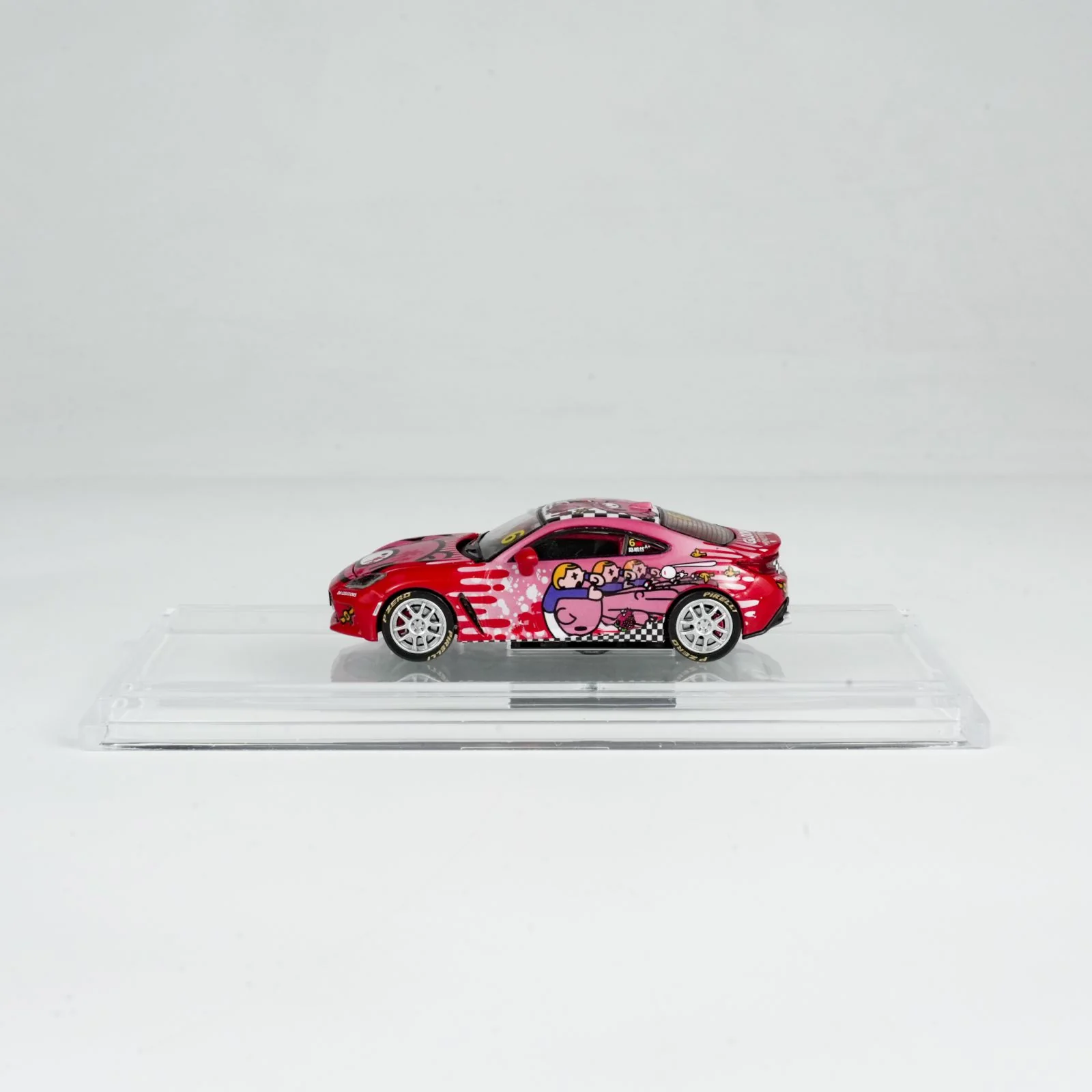 BM Creations - Toyota GR86 X GLOOMY BEAR MACAU GP 2025 Roadsport Challenge - RED - 1/64 - Görsel 9