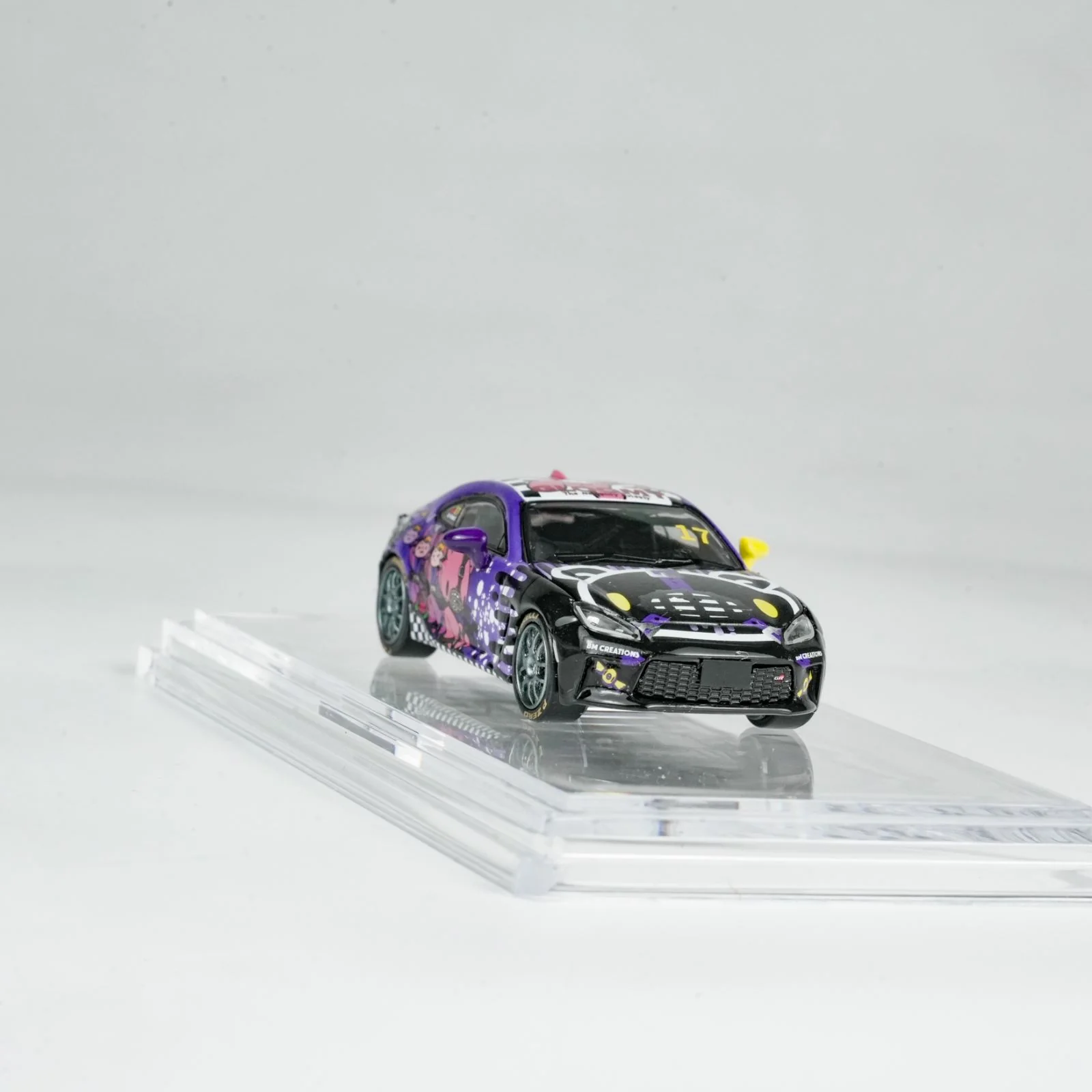 BM Creations - Toyota GR86 X GLOOMY BEAR MACAU GP 2025 Roadsport Challenge - BLK - 1/64 - Görsel 7